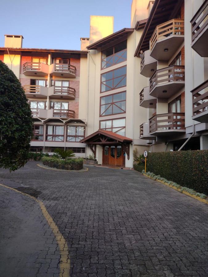 Flat No Residencial Pousada Serrano Centro Gramado Ngoại thất bức ảnh