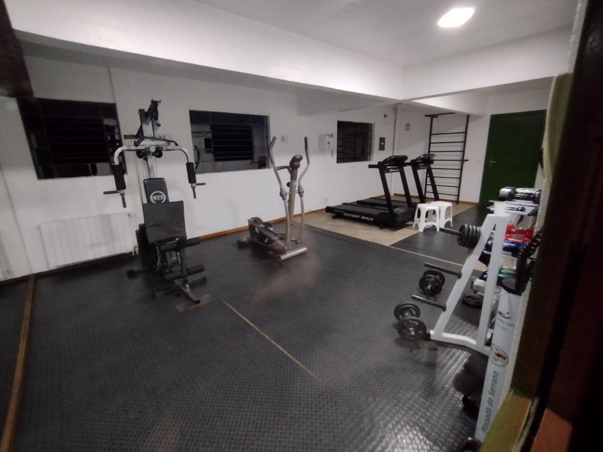 Flat No Residencial Pousada Serrano Centro Gramado Ngoại thất bức ảnh